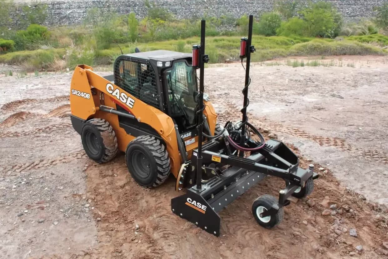 SR240B on a jobsite