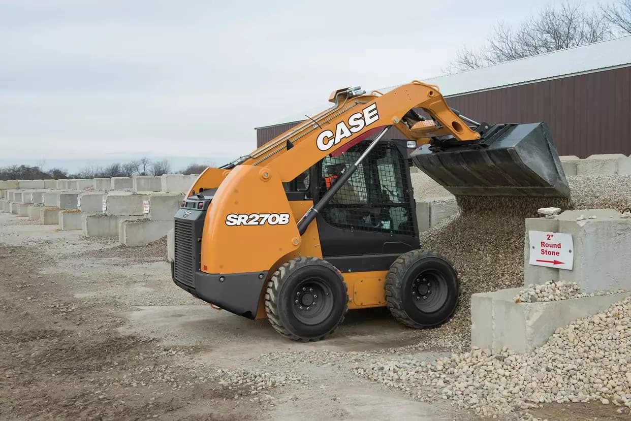 SR270B on a jobsite