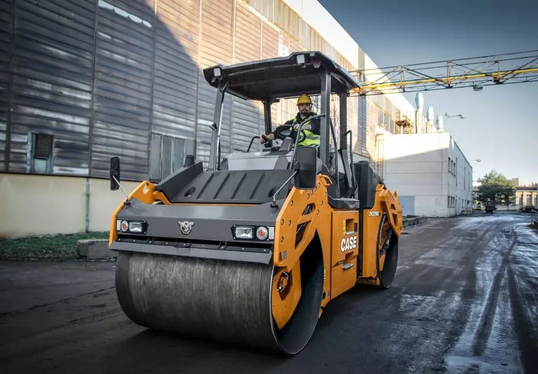 DV209D on a jobsite