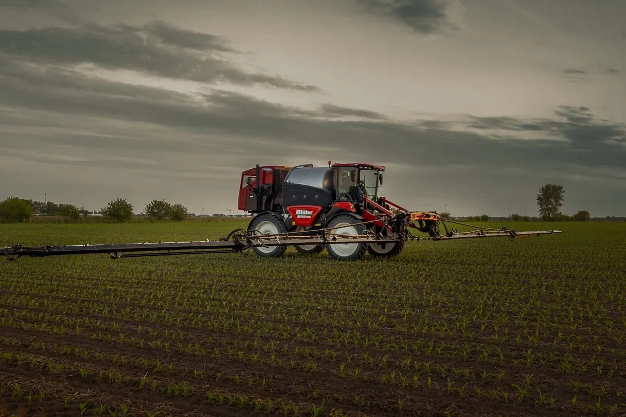 Miller Nitro Series Sprayers on a jobsite
