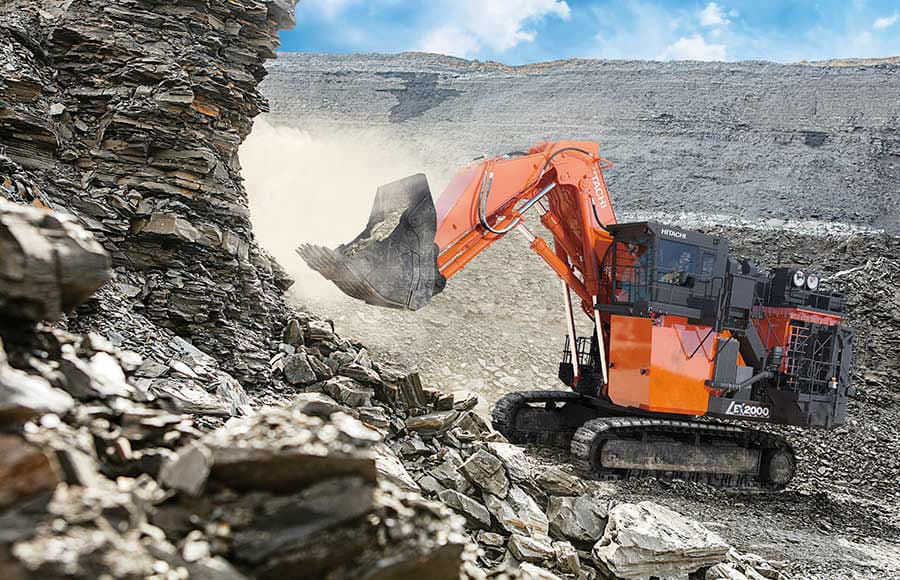 EX2000-7B, T4F on a jobsite