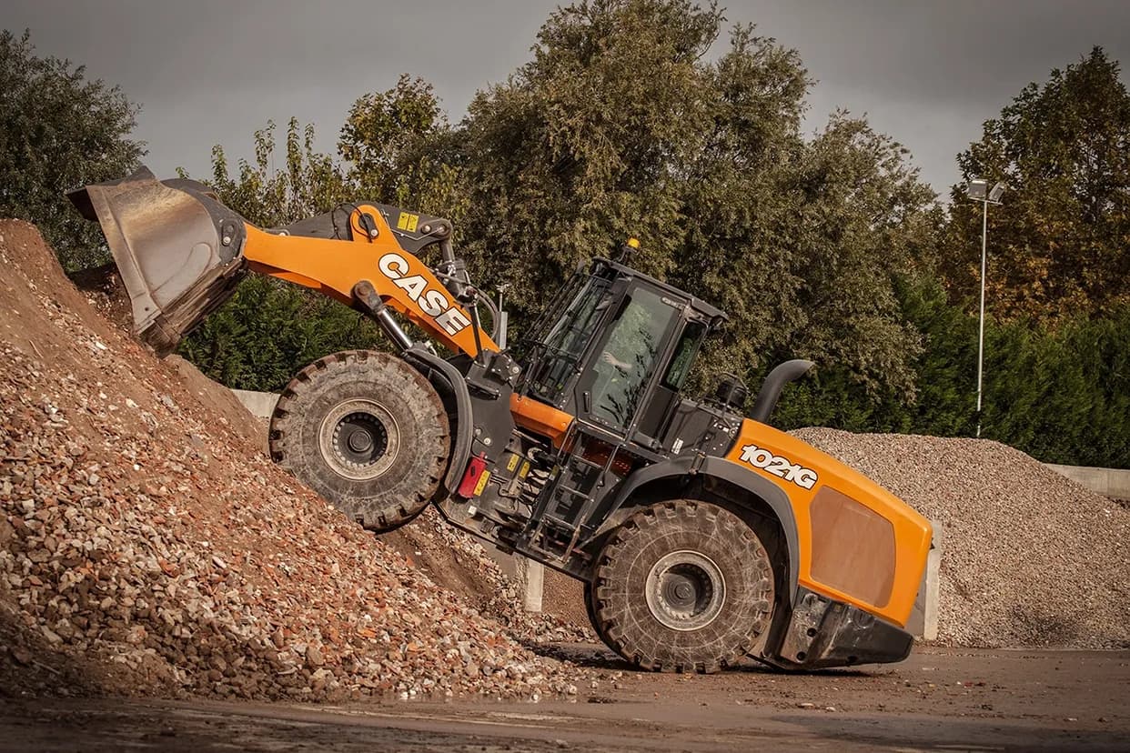 1021G on a jobsite