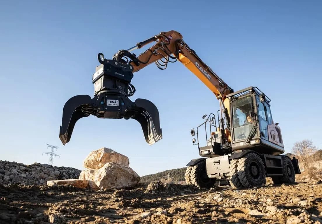WX160E on a jobsite