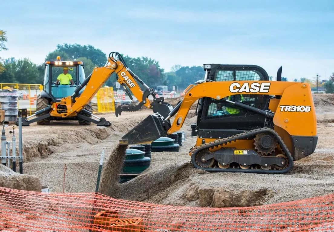 TR310B on a jobsite
