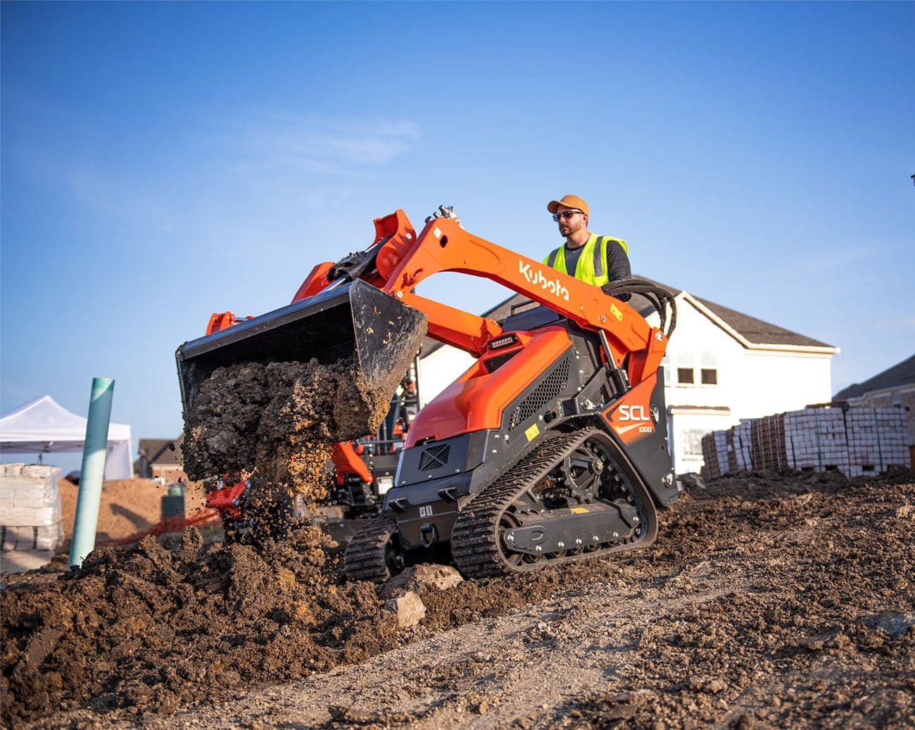 SCL1000 on a jobsite
