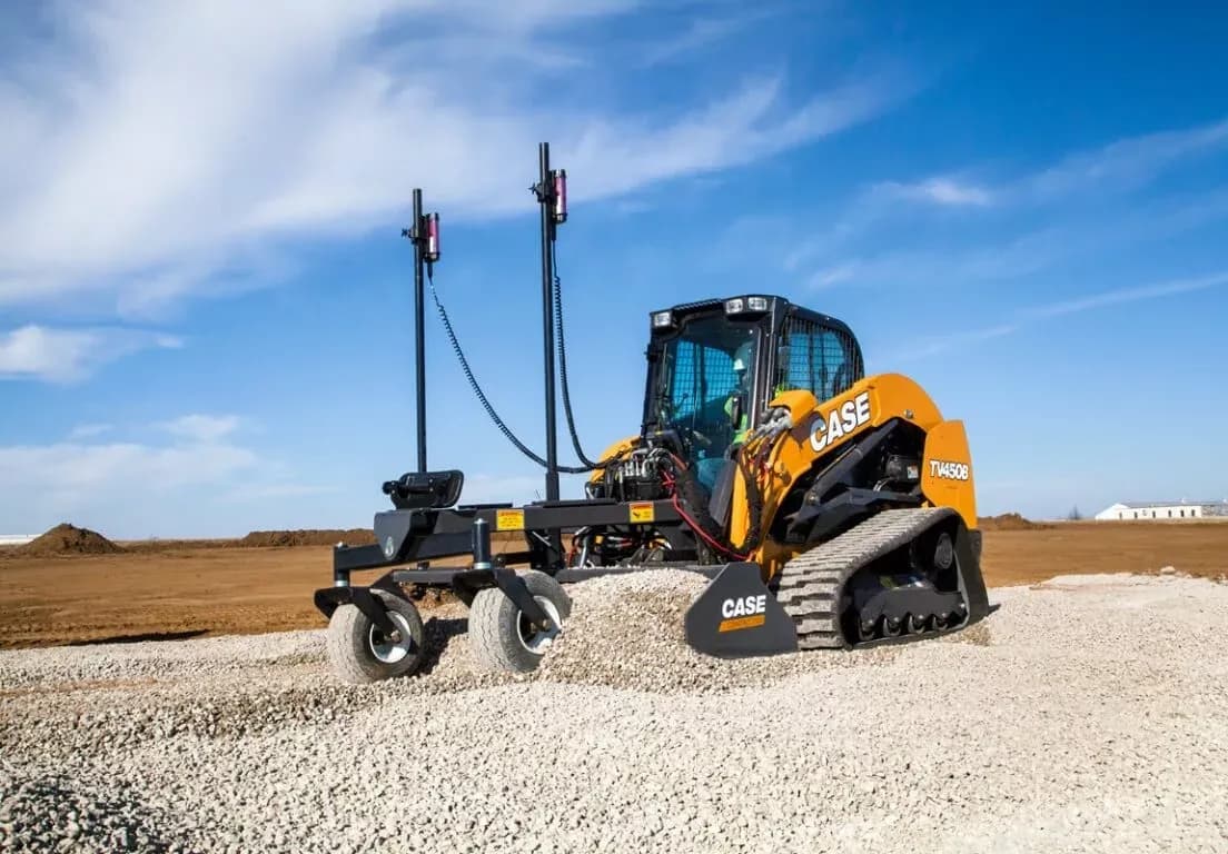 TV450B on a jobsite