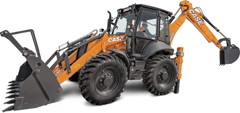 CASE 695SV Backhoe Loader
