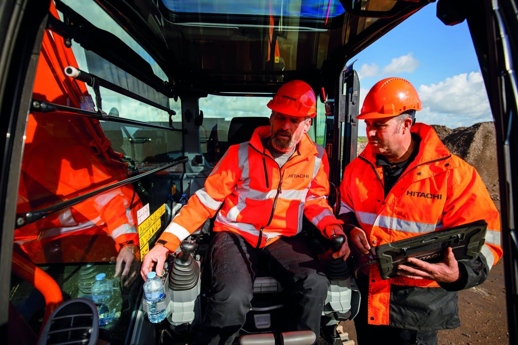Sonsray service technician keeping heavy equipment running