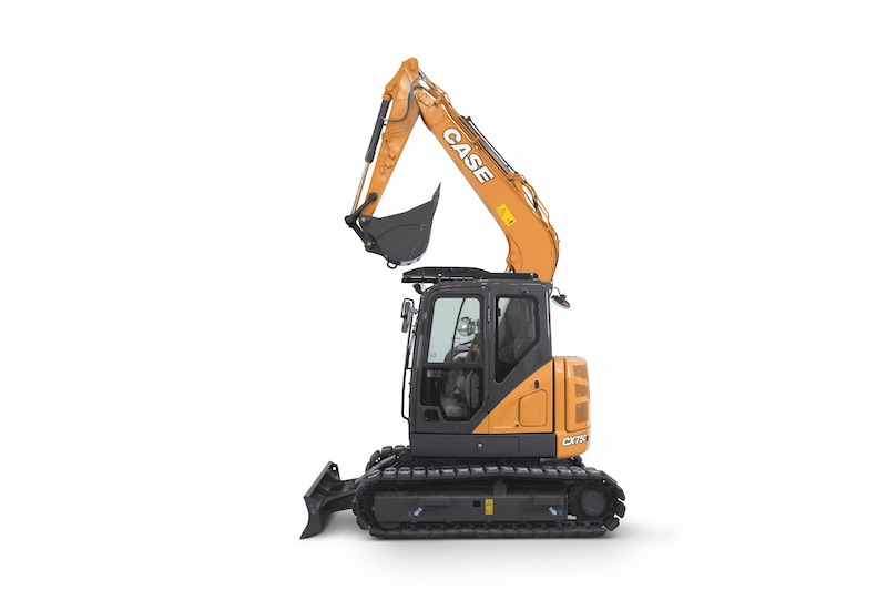 case midi excavators
